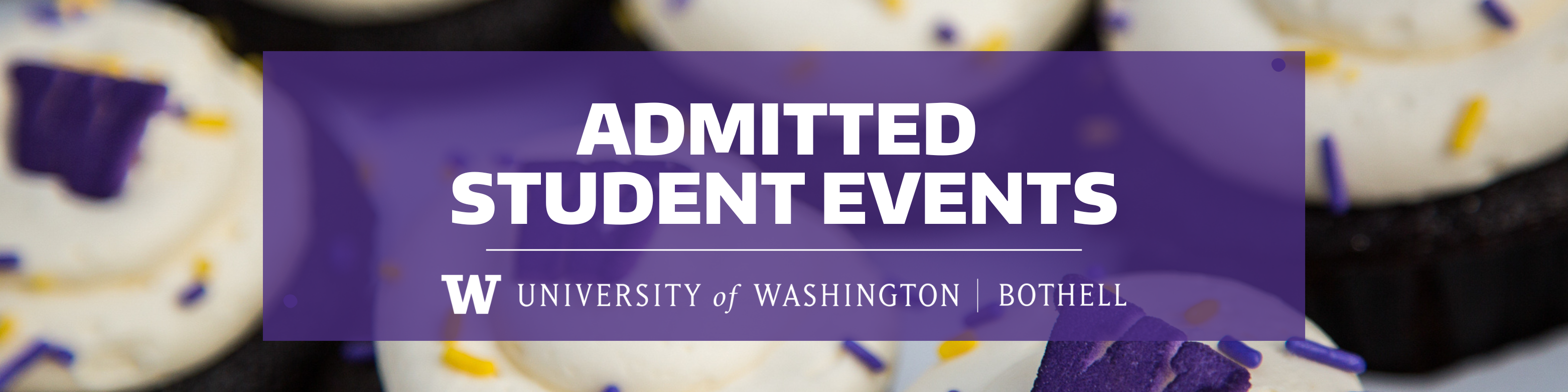 Admitted Student Day Banner.