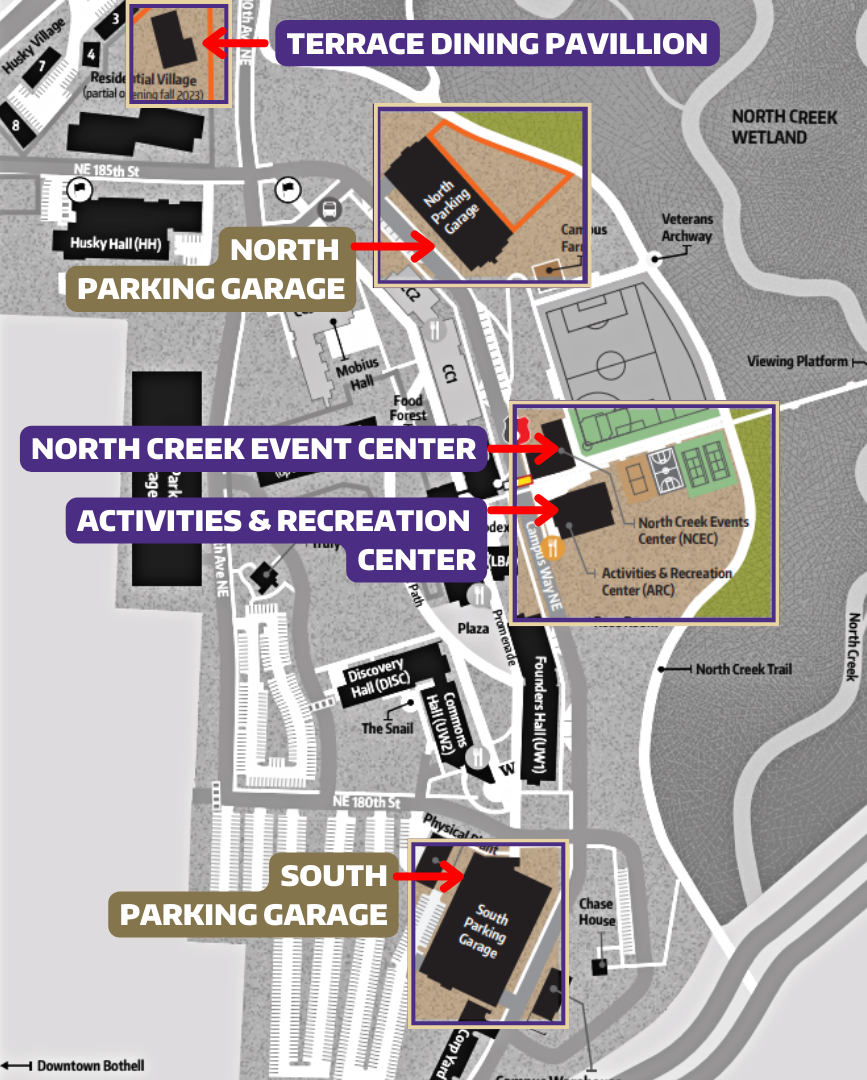 Campus Parking Map