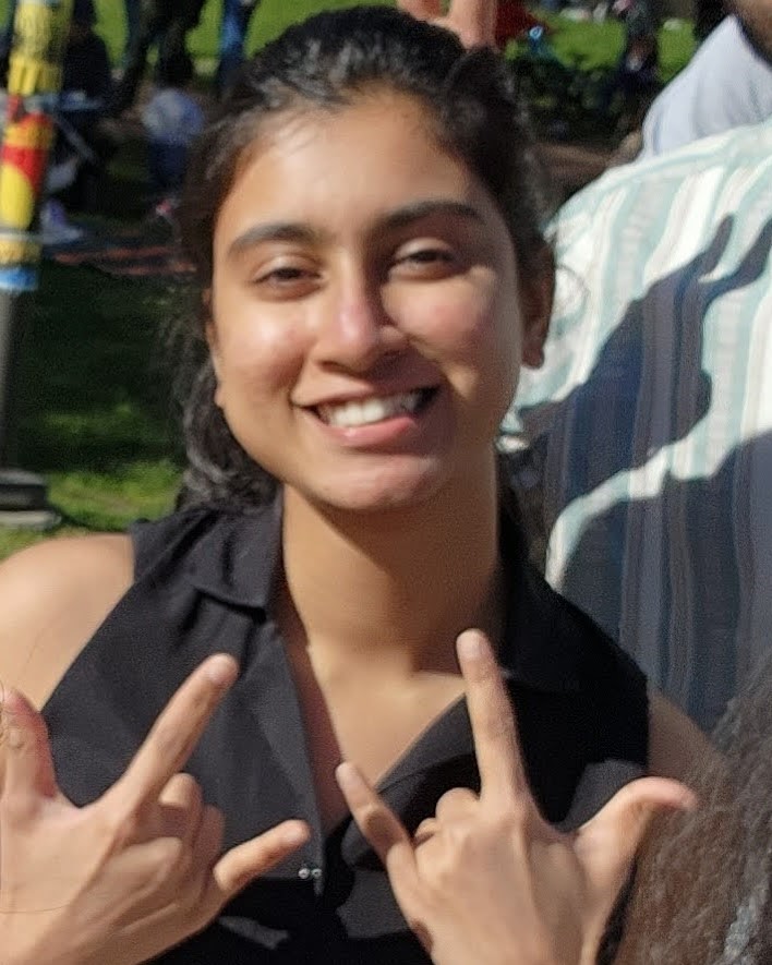 Photo of student ambassador Vedanti