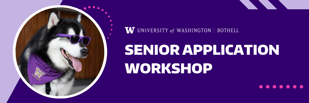 UW Bothell Office of Admissions banner